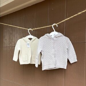 Gap NWT Llama and Unicorn Cardigan Sweaters